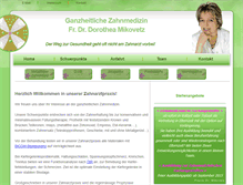Tablet Screenshot of die-gesundheitspraxis.com